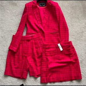 NWOT JCrew Summer suit ensemble, all size 0